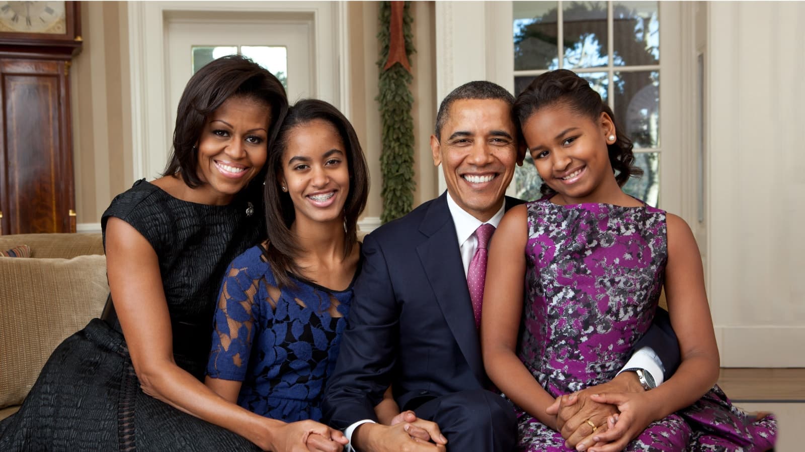 Obama family picture