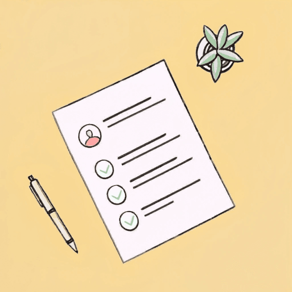 drawing of resume