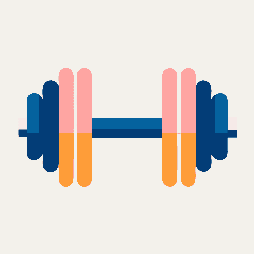 image of a dumbell