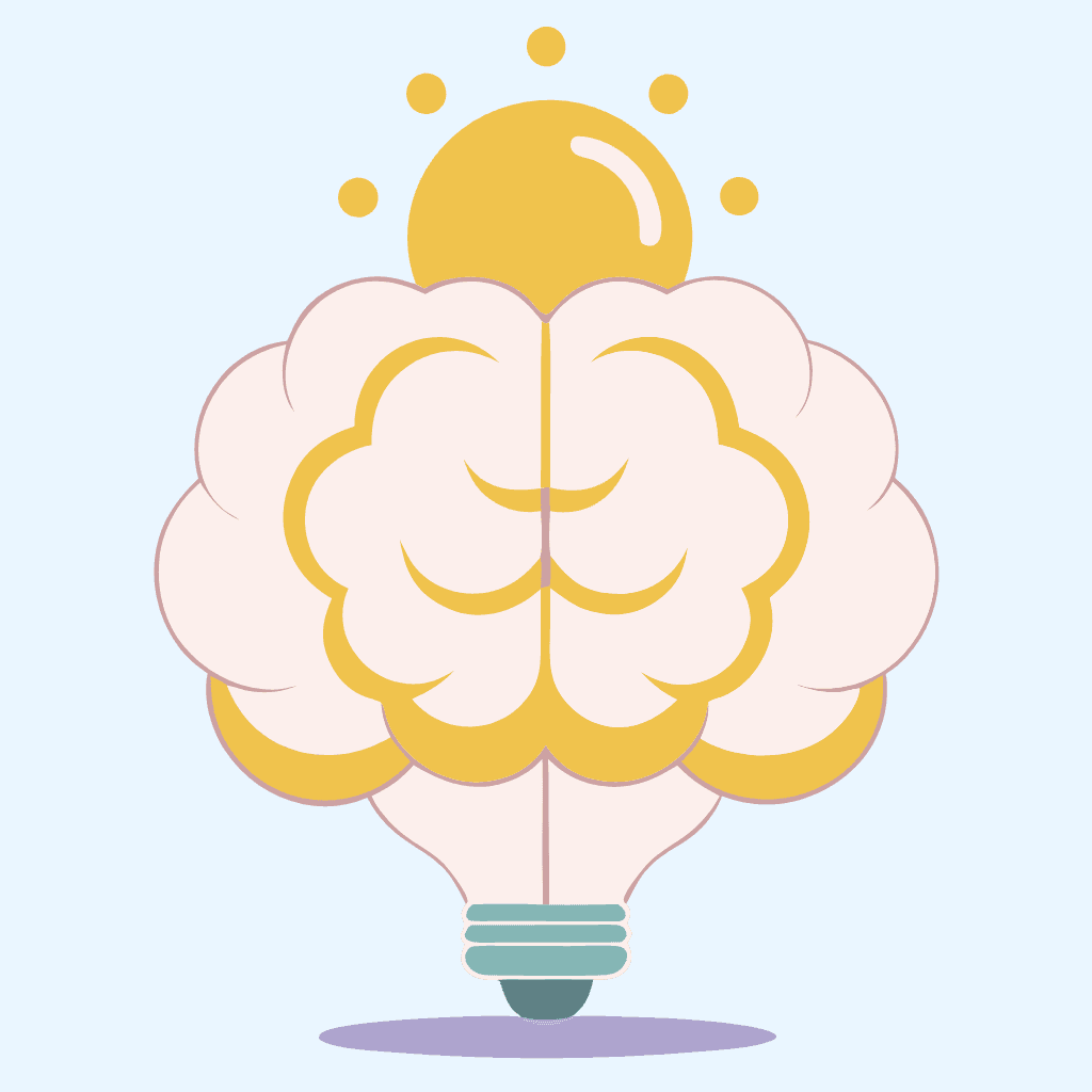 brain as a lightbulb