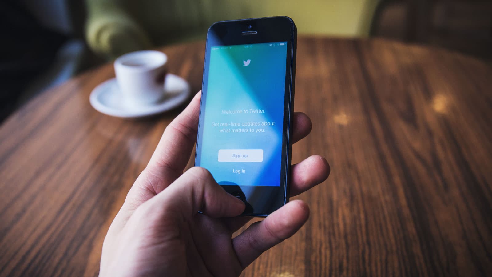 Twitter on iphone