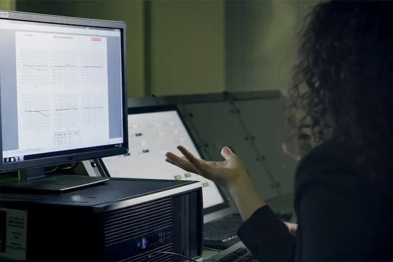 Data Engineer at work