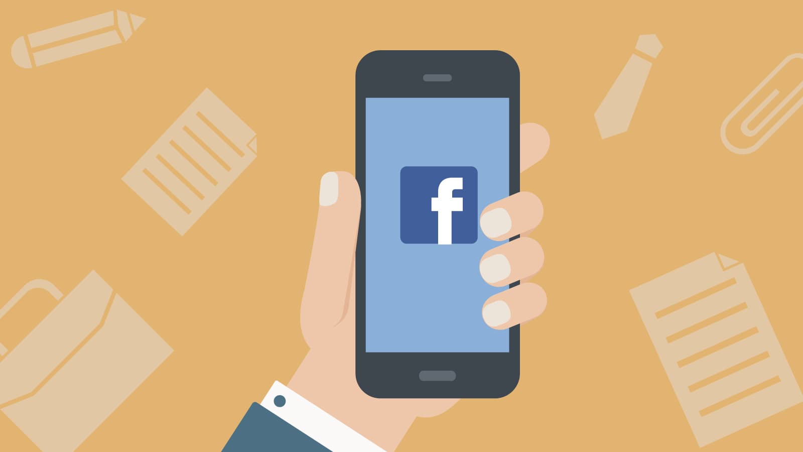 phone with Facebook
