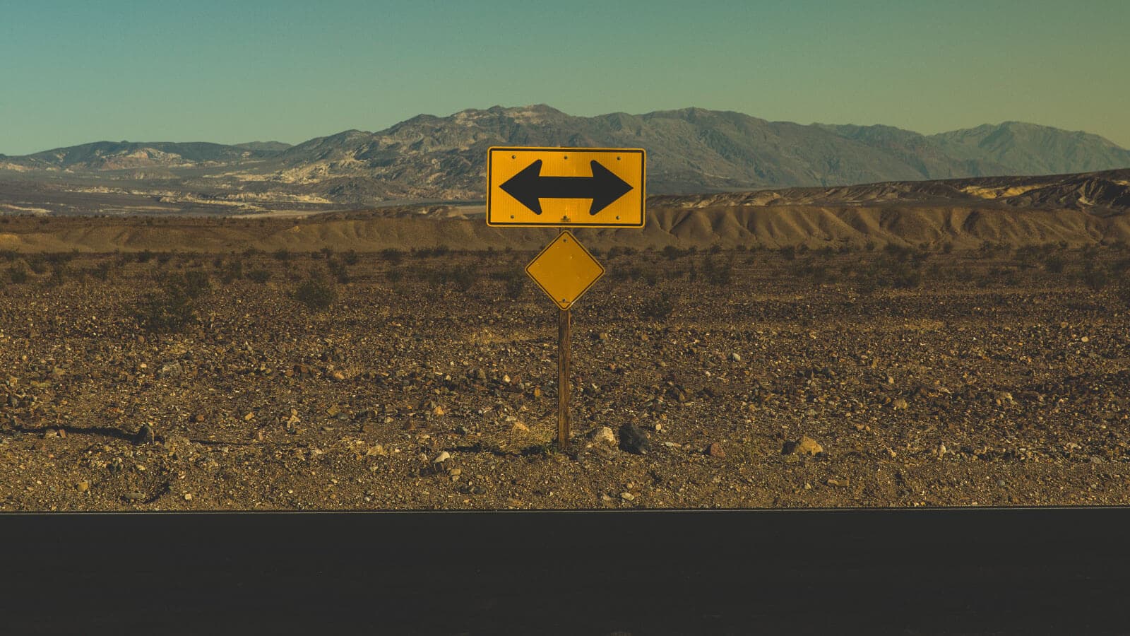 Highway sign