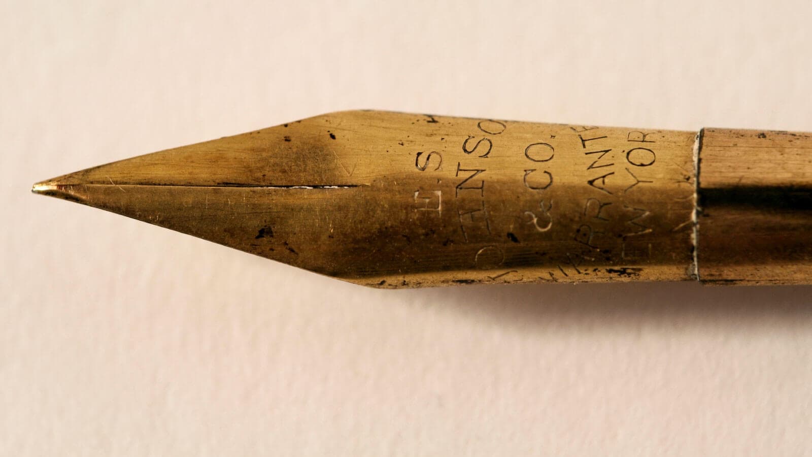 Old fashioned pen