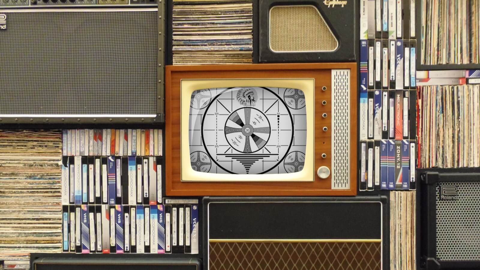 Old fashioned TV