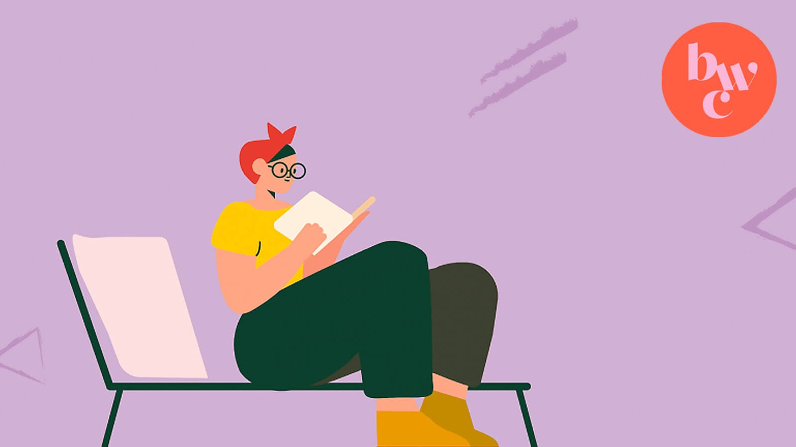 woman lounging with her laptop