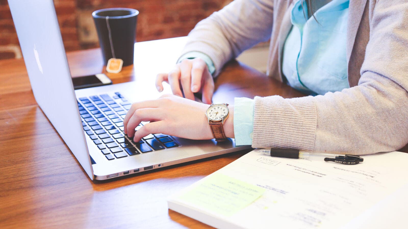Woman on laptop